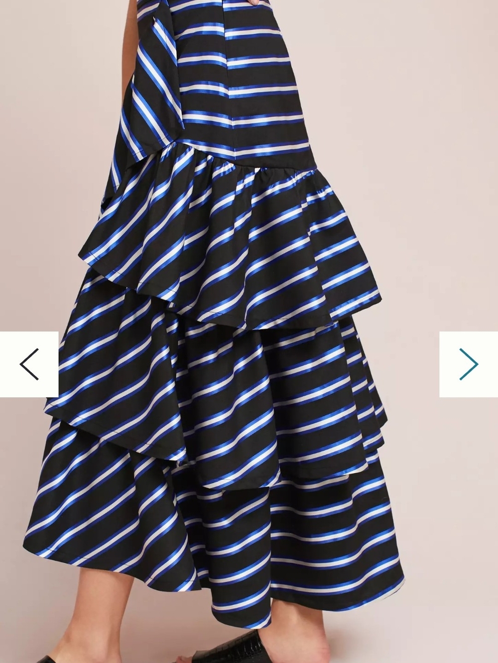 Iris Striped Skirt Maeve